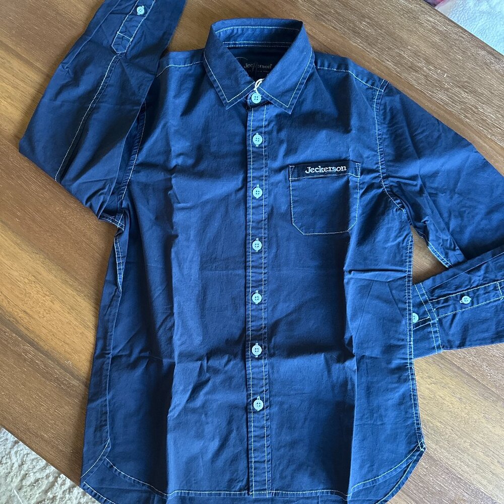 Jeckerson Blue Shirt (Size 10-12)